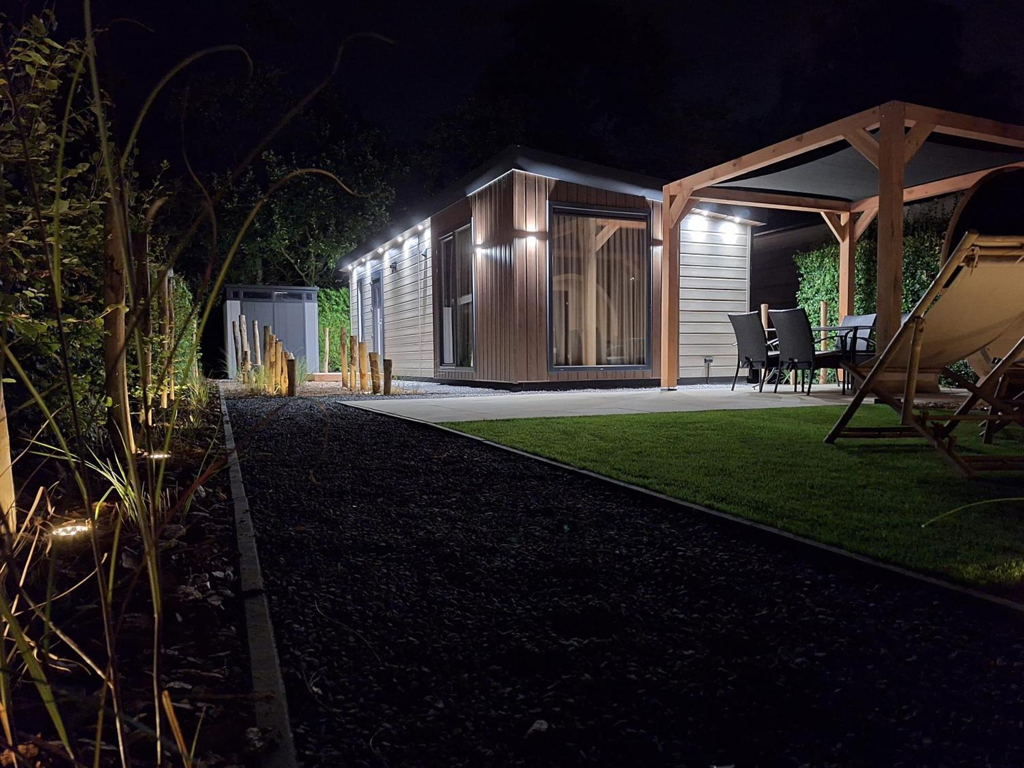 'Relax Lodge Sea' - Wellness Lodge In Zeeland - Private Sauna - Airco - Garden - Outdoor Swimming Pool - Free Wifi, Towels & Bed Linen Heinkenszand Exteriér fotografie